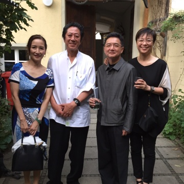 2015 與團紀彥建築師夫婦在慕尼黑