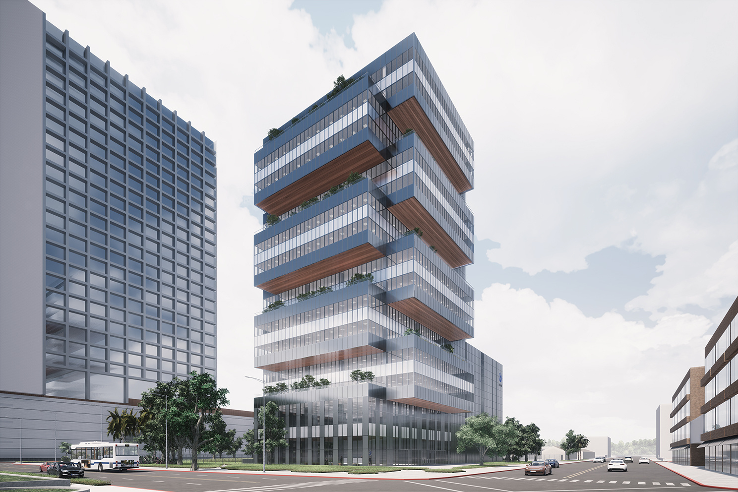 Chunghua Telecom Co. Nankang Telecom Center and Office Building