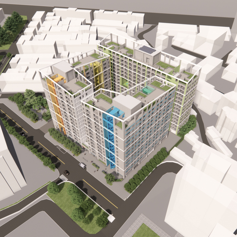 Jian-Gong Social Housing Design-Build Project